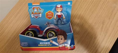 PAW PATROL RYDERS Rescue ATV Vehicle With Collectible Figure 6 00