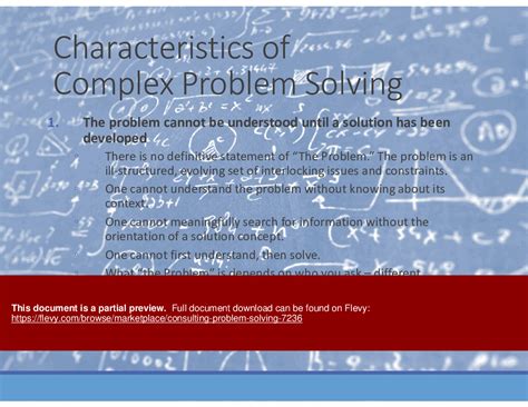 Ppt Consulting Problem Solving 262 Slide Ppt Powerpoint Presentation Pptx Flevy