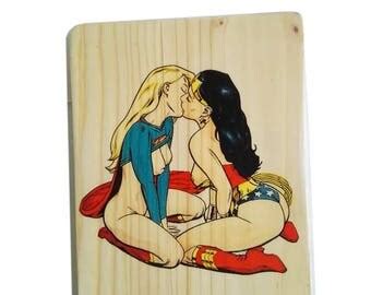 Lesbian Art Print Etsy
