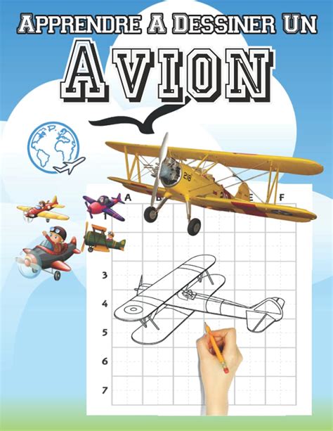 Buy Apprendre A Dessiner Un Avion Aprendre A Dessiner Puis Colorier