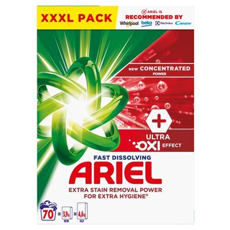 Ariel Fast Dissolving Ultra Oxi Effect Kg Proszek Do Prania