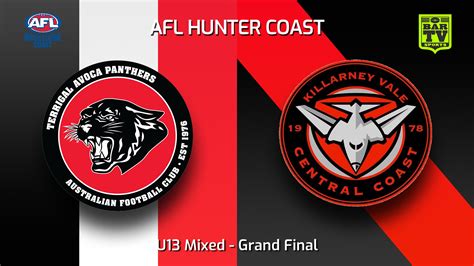 Video Afl Hunter Central Coast Grand Final U13 Mixed Terrigal
