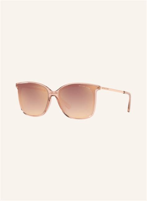 Michael Kors Sonnenbrille Mk 2079u Zermatt In 31756f Roségold Rosé Verspiegelt