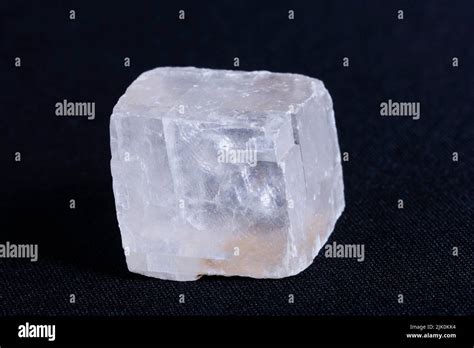 Struttura Del Cubo Di Calcite La Calcite è Un Minerale Di Carbonato E