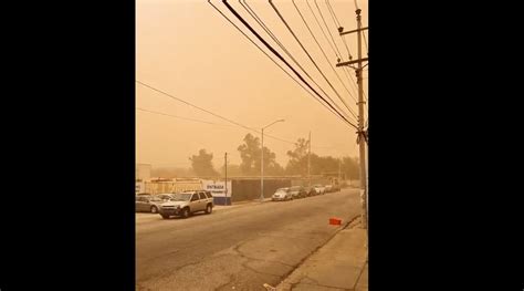 Video Se Registra Fuerte Tormenta De Arena En Mexicali S Ntesis Tv