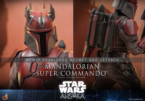 Hot Toys Reveals STAR WARS AHSOKA 1 6th Scale Mandalorian Super Commando Figure GeekTyrant