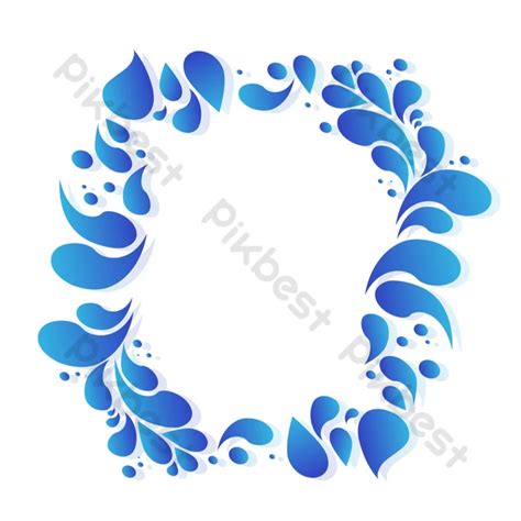 Water Border Design