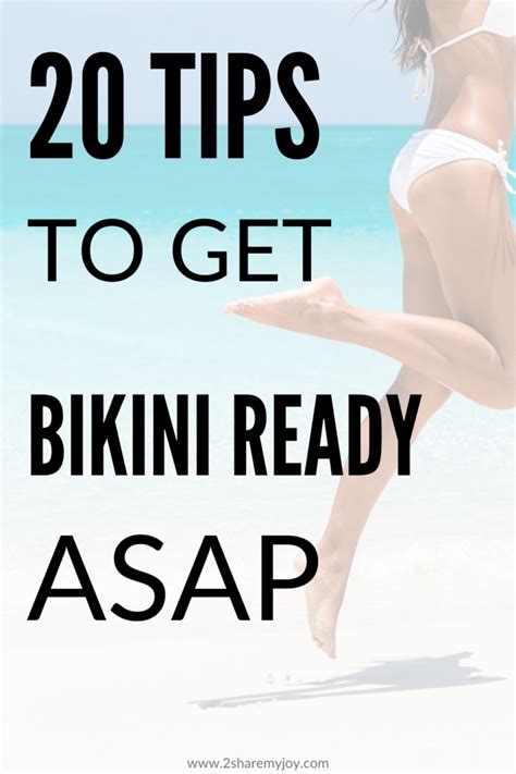 20 Tips To Get Bikini Ready ASAP 2sharemyjoy