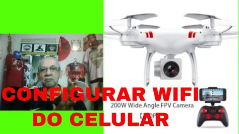 COMO CONECTAR O WIFI DO CELULAR AO DRONE PARA VOAR TIRAR FOTOS E