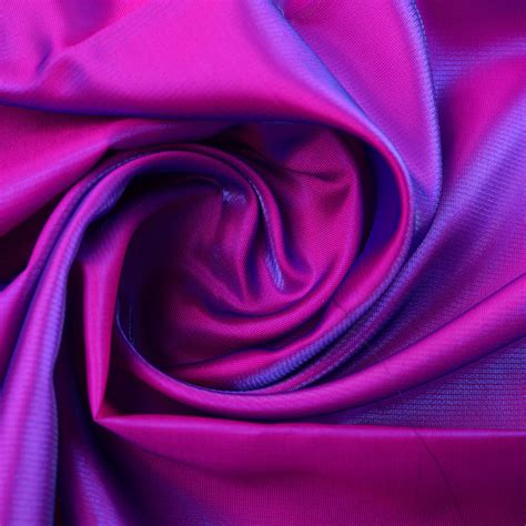 Thick Two Tone Shiny Rainbow Iridescent Organza Fabric For Evening