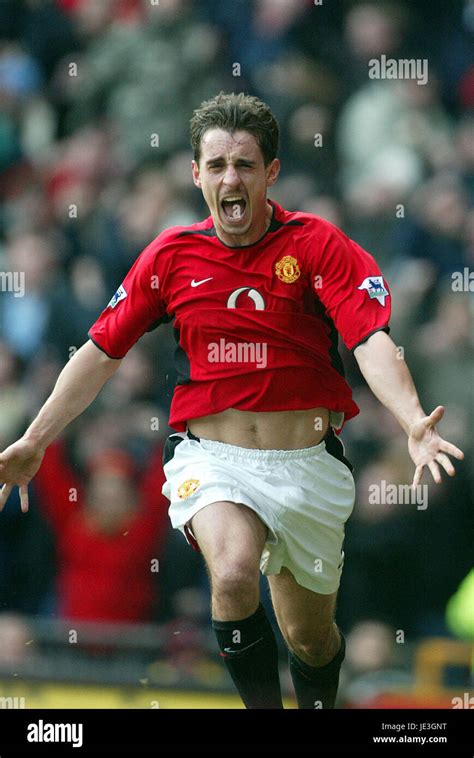 Gary Neville Manchester United Fc Old Trafford Manchester 18 January