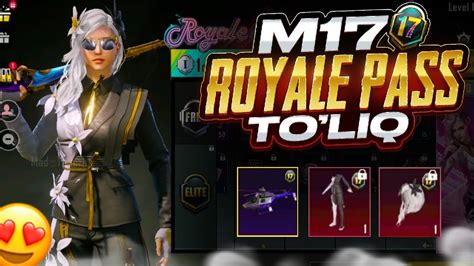 M17 ROYALE PASS TO LIQ 1 RPdan 50 RPgacha PUBG MOBILE UZ YouTube