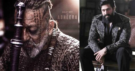 Kgf Chapter 2 Adheera Character Look Poster Revealed Sanjay Dutt