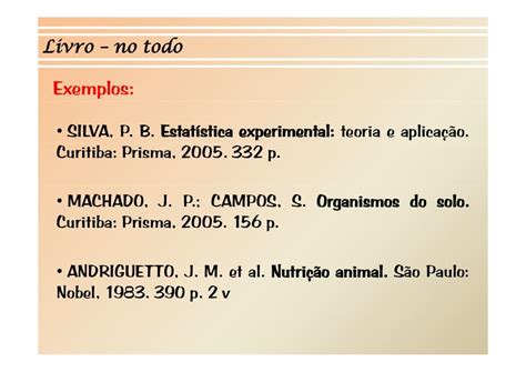 Como Citar Um Livro - Como Citar Um Livro Abnt - FDPLEARN