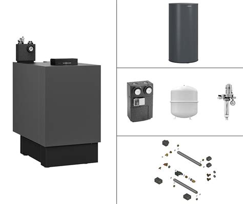 Paket Vitoladens 300 C 19kW Modulierend Mit Vitocell 100 V CVAA 200