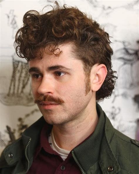 20 Curly Mullet Hairstyles For Men To Rock In 2024