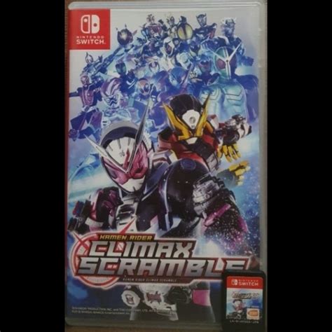 Jual Kamen Rider Climax Scramble Kaset Nintendo Switch Shopee Indonesia