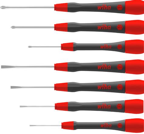 Wiha Tools Precision Phillips Slotted Screwdriver Set Piece Rs