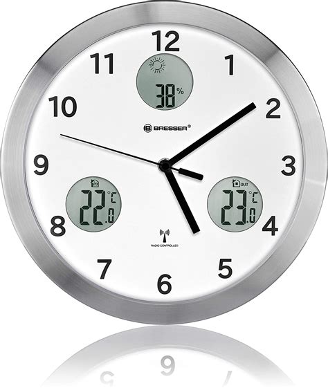 Bresser Pared Watch Mytime Io Cm White Discoazul