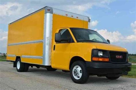 Gmc Savana Cutaway Van Box Trucks