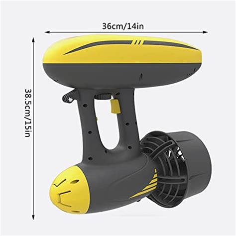 Amplificador subacuático JUZHOUHUI Scooter de Buceo de 650 w para