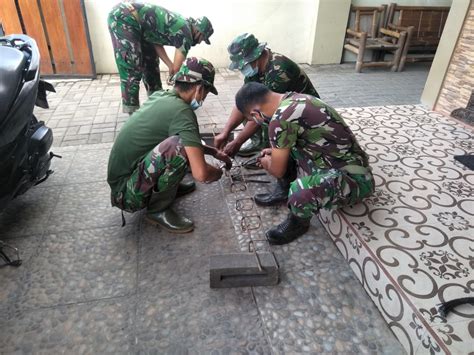 Kodim 0734kota Yogyakarta Fasilitas Umum Dibangun Melalui Tmmd