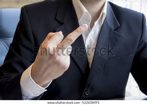 Mens Hand Showing Fuck Sign Stock Photo Shutterstock