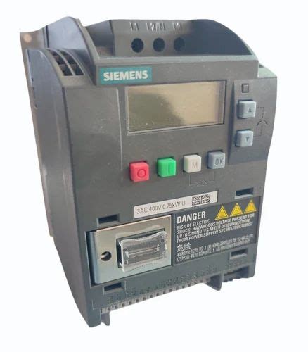 2HP 3 Phase Siemens V20 AC Drive VFD For Pumps 3000 Rpm At Rs 15500