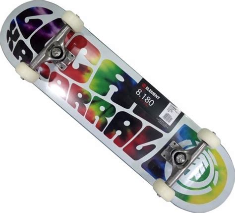 Skate Element Montado Completo Profissional Xaparral Metallum Next