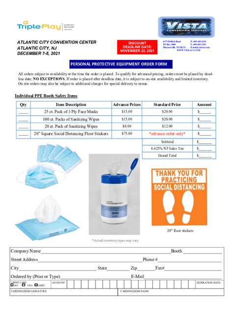 Fillable Online Ppe And Sanitizing Servicespdf Fax Email Print Pdffiller