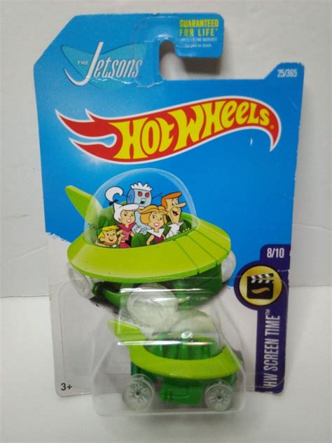 Hot Wheels The Jetsons Screen Time 1 64 Diecast Capsule Car Pr5 Wheels Ebay