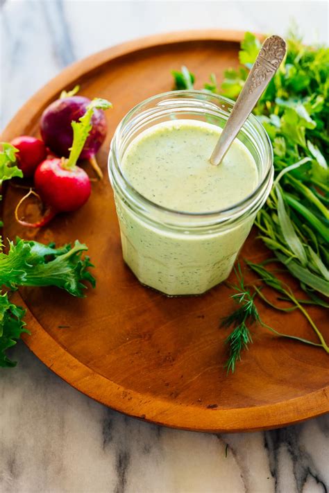 Easy Green Goddess Dressing Recipe Cookie And Kate