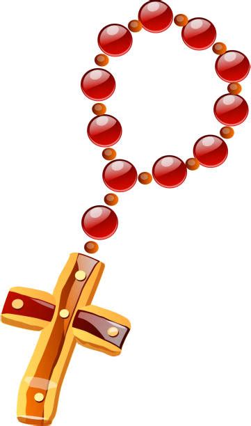 Rosary Clip Art Vector Images And Illustrations Istock