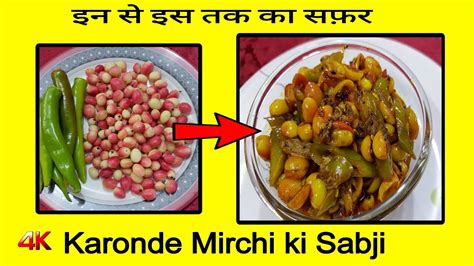 Karonde Ki Sabji Kaise Banaye Karonde Hari Mirch Ki Khatti Meethi