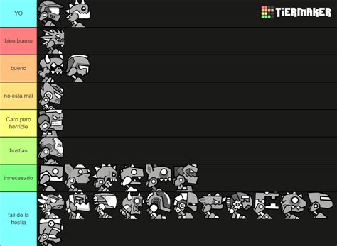 Geometry Dash Robots Tier List Community Rankings TierMaker