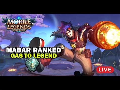 Yuk Mabar Ranked Mlbb From Epic To Legend Live Mlbb Part Youtube