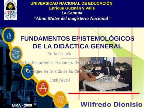 Ppt Direcci N General De Educaci N B Sica Fundamentos Epistemol