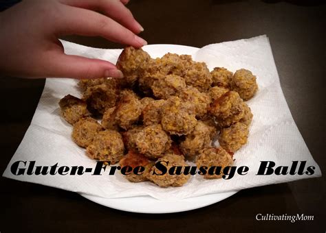 Gluten Free Sausage Balls Cultivating Mom