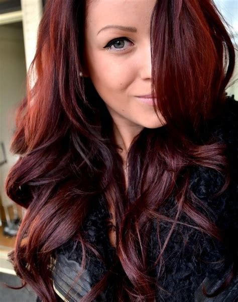 Shades Of Burgundy Hair Dark Burgundy Maroon Burgundy With Red