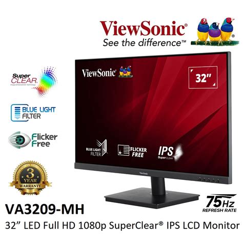 Viewsonic Va Mh Fhd Hz Ips Led Backlit Adaptive Sync