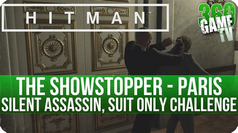 Hitman The Showstopper Paris Silent Assassin Suit Only Challenge