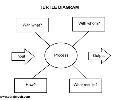 Editable Turtle Diagram Template Turtle Diagram