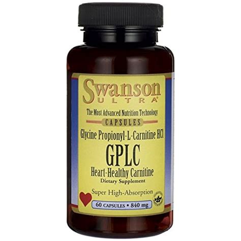 Swanson Glycine Propionyl L Carnitine Hcl Gplc Mg Caps Amazon