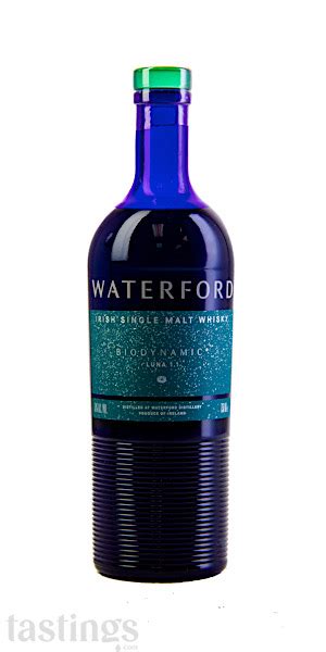 Waterford Biodynamic Luna Irish Single Malt Whiskey Ireland Spirits