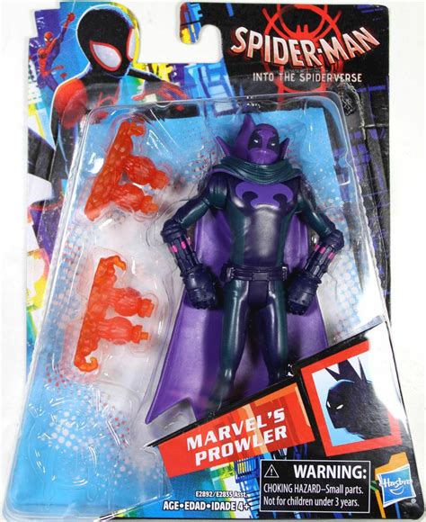 Spider Man Into The Spider Verse Marvels Prowler 6 Inch Action 2012497555