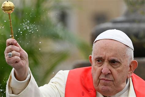 El Papa Francisco Asiste A La Misa Del Domingo De Ramos Fotos