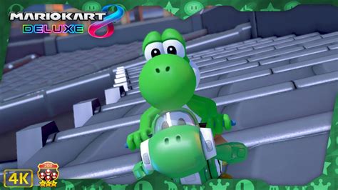 Mario Kart 8 Deluxe Dlc ⁴ᴷ Lucky Cat Cup 200cc 3 Star Rank Yoshi Gameplay Youtube