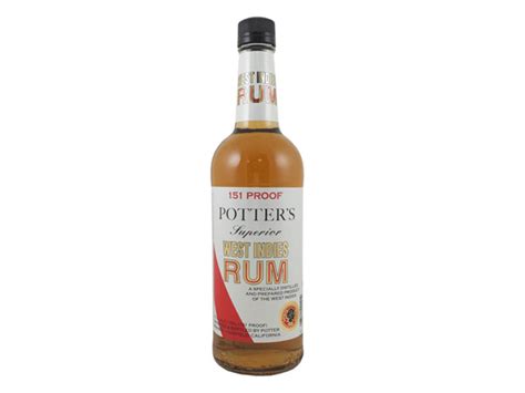 Potters 151 Rum Hk