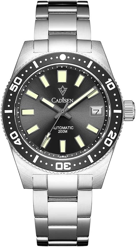 Amazon Cadisen Classic Men S Diving Watch Japanese Nh Self