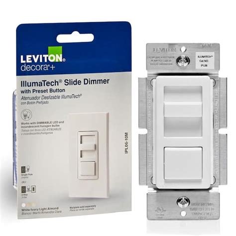 Leviton Lighted Dimmer For Led Lights Nicpassl